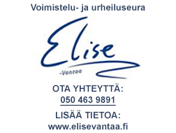 Voimistelu- ja urheiluseura Elise - Vantaa ry logo